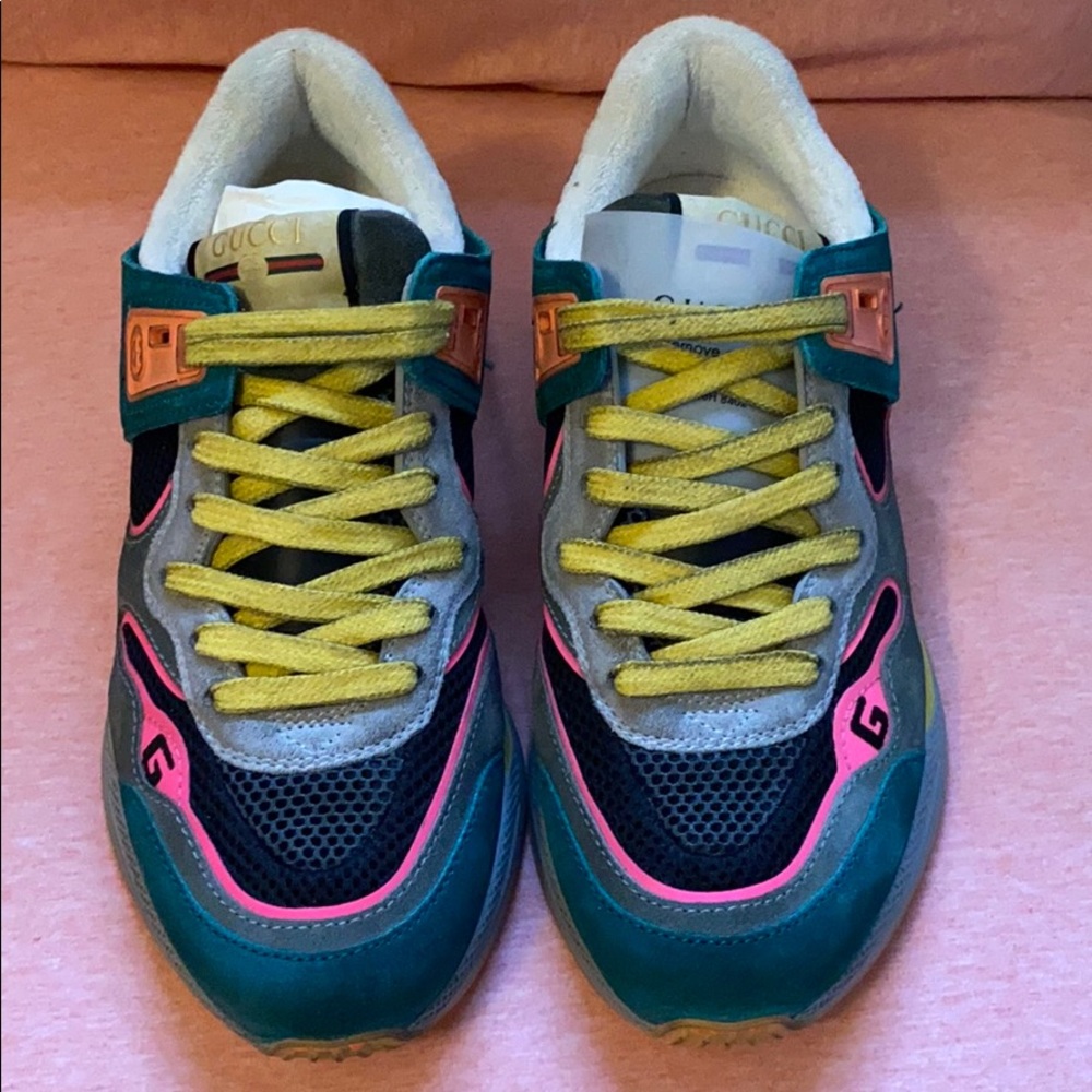 Gucci Ultrapace Distressed Sneakers BNWT.